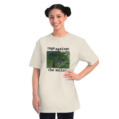 Great Lakes 'Rage Against the Saline' T-Shirt | Unisex Organic