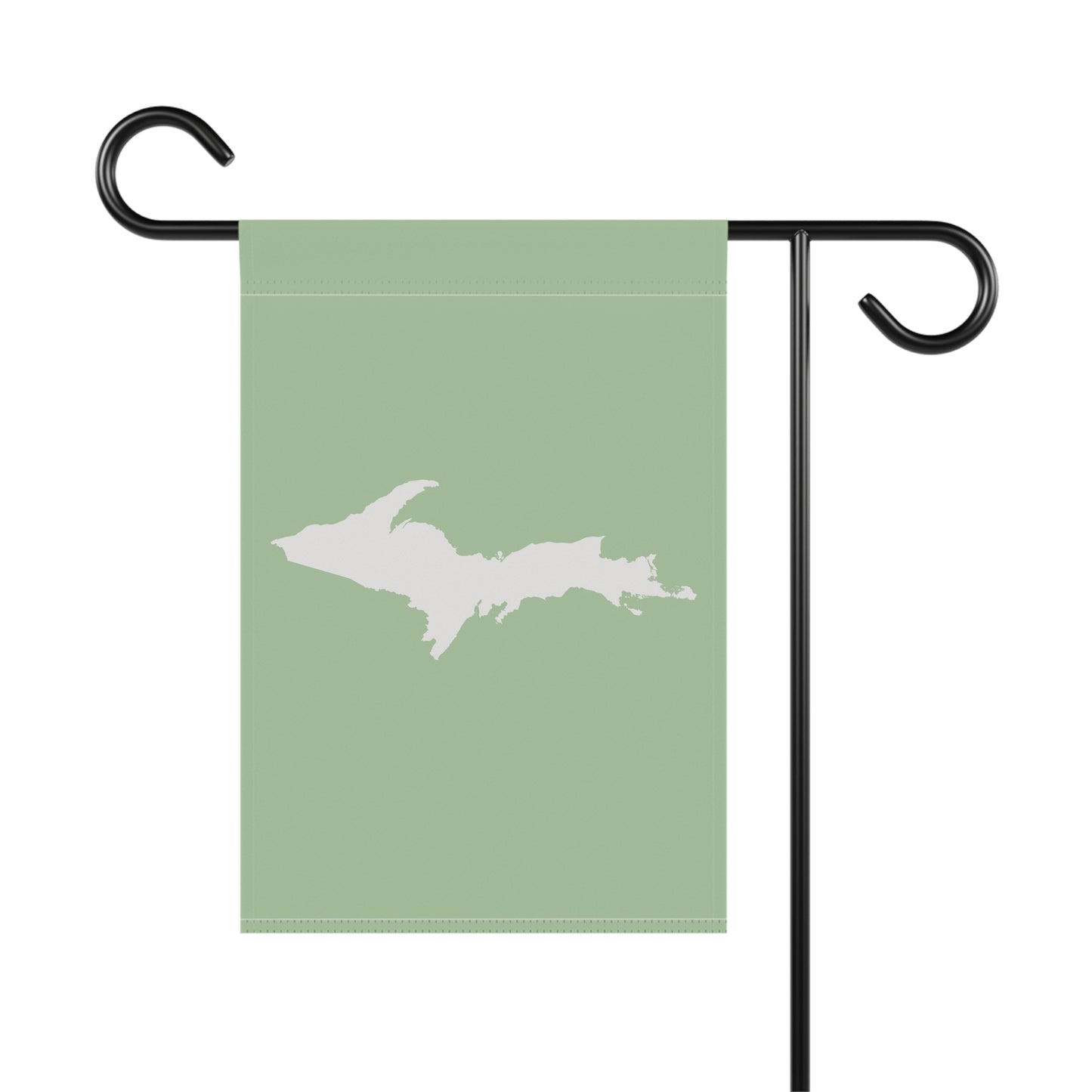 Michigan Upper Peninsula Home & Garden Flag (w/ UP Outline) | Tea Green