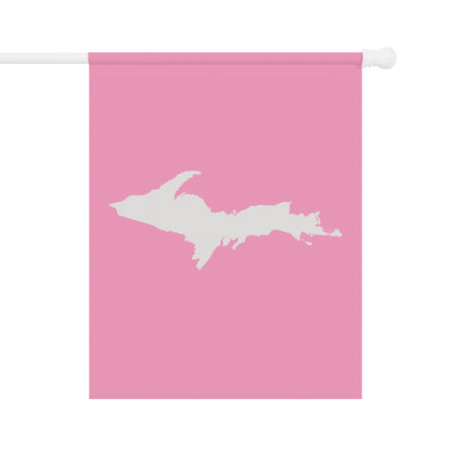 Michigan Upper Peninsula Home & Garden Flag (w/ UP Outline) | '67 Caddie Pink