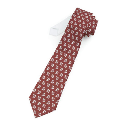 Detroit 'Old English D' Necktie | Ore Dock Red