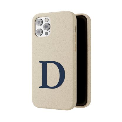 Detroit 'Old French D' Phone Cases (Navy) | Android & iPhone