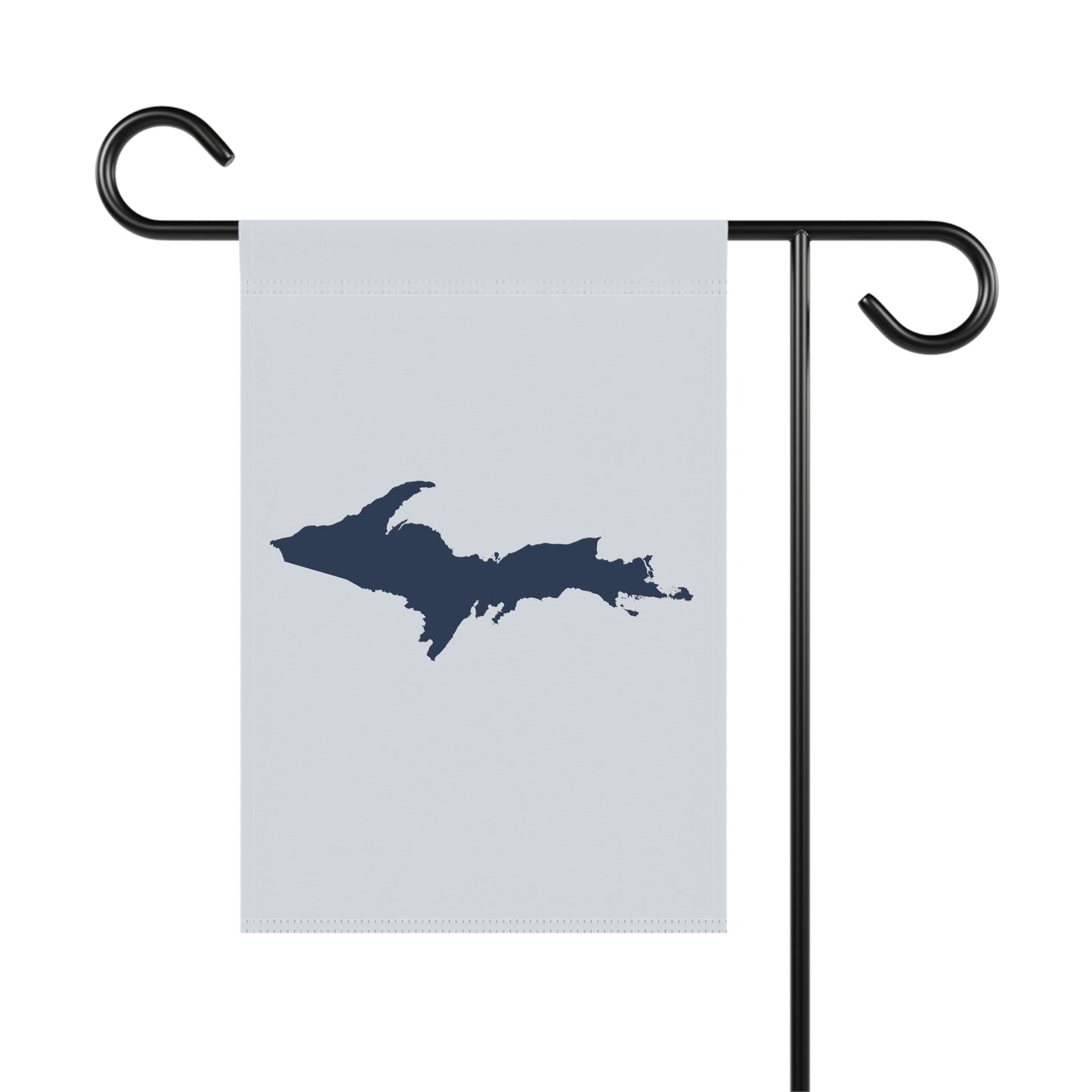 Michigan Upper Peninsula Home & Garden Flag (w/ UP Outline) | Gossy White