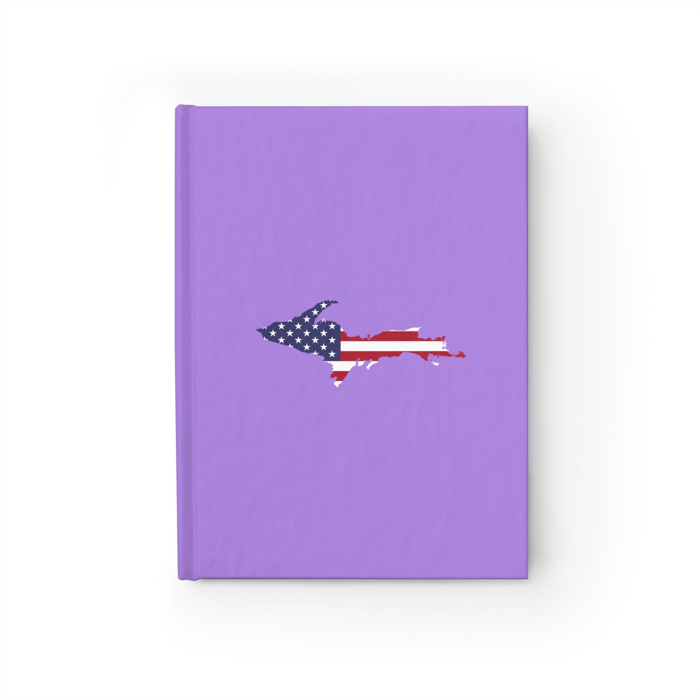 Michigan Upper Peninsula Blank Sketchbook (w/ UP USA Flag) | Lavender