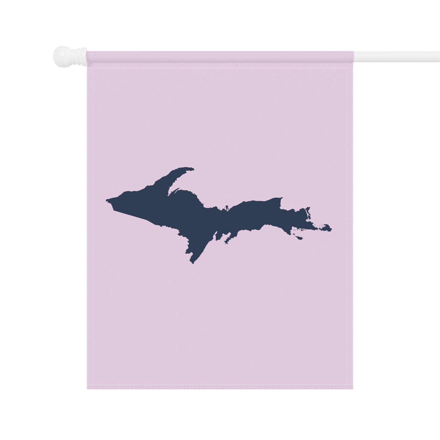 Michigan Upper Peninsula Home & Garden Flag (w/ UP Outline) | Pale Lavender