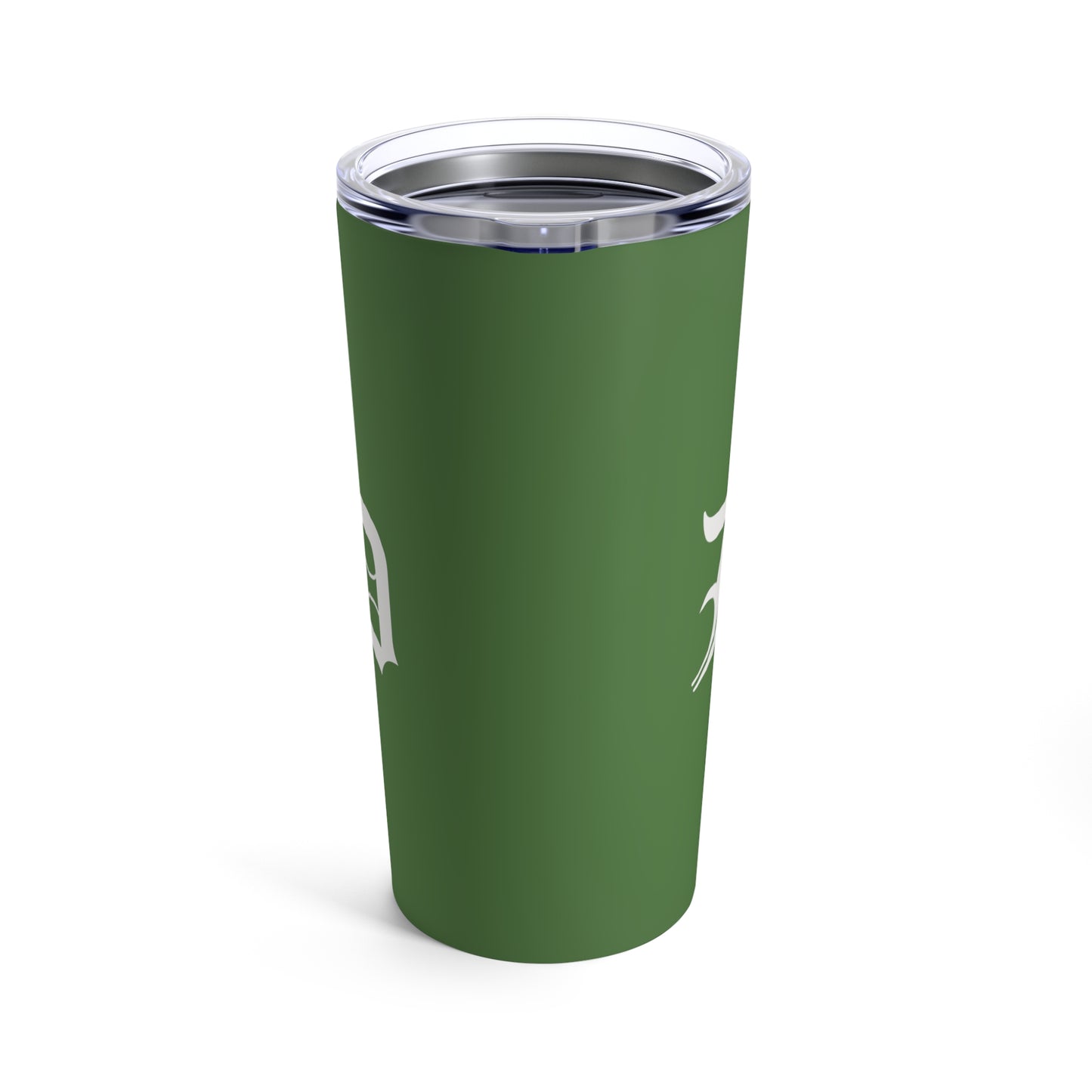 Detroit 'Old English D' Tumbler | Pine Green - 20oz