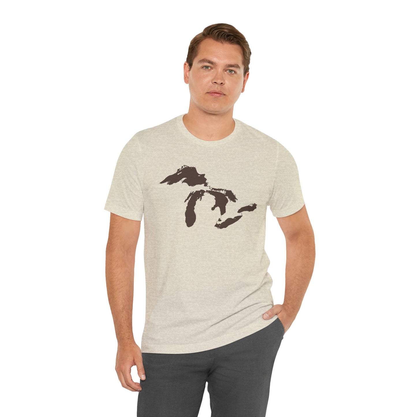 Great Lakes T-Shirt | Unisex Standard - Hickory Brown