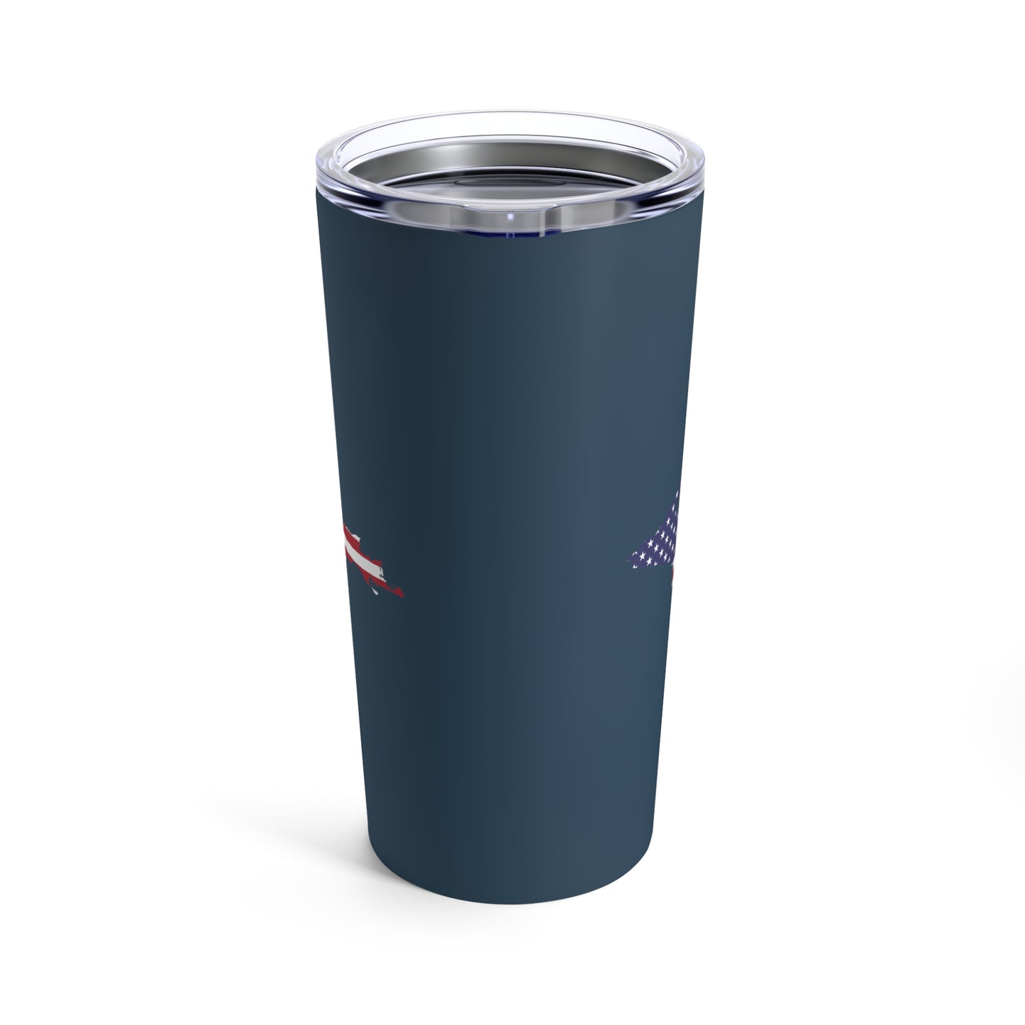 Michigan Upper Peninsula Tumbler (w/ UP USA Flag) | '37 Caddie Blue - 20oz