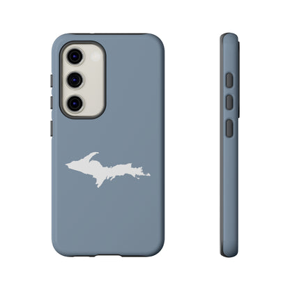 Michigan Upper Peninsula Tough Phone Case (B-24 Liberator Grey w/ UP Outline) | Samsung & Pixel Android