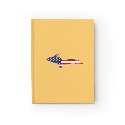 Michigan Upper Peninsula Blank Sketchbook (w/ UP USA Flag) | Citrine