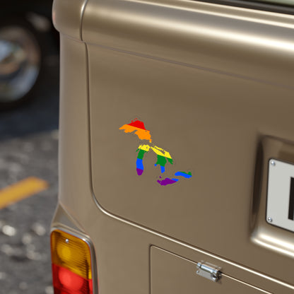 Great Lakes Windshield Sticker (Rainbow Pride Edition)