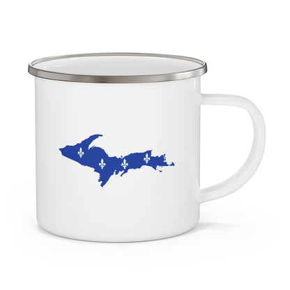 Michigan Upper Peninsula Camping Mug (w/ UP Quebec Flag) | 12oz