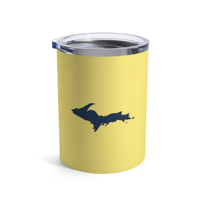 Michigan Upper Peninsula Tumbler (w/ UP Outline) | Cherry Yellow - 10oz