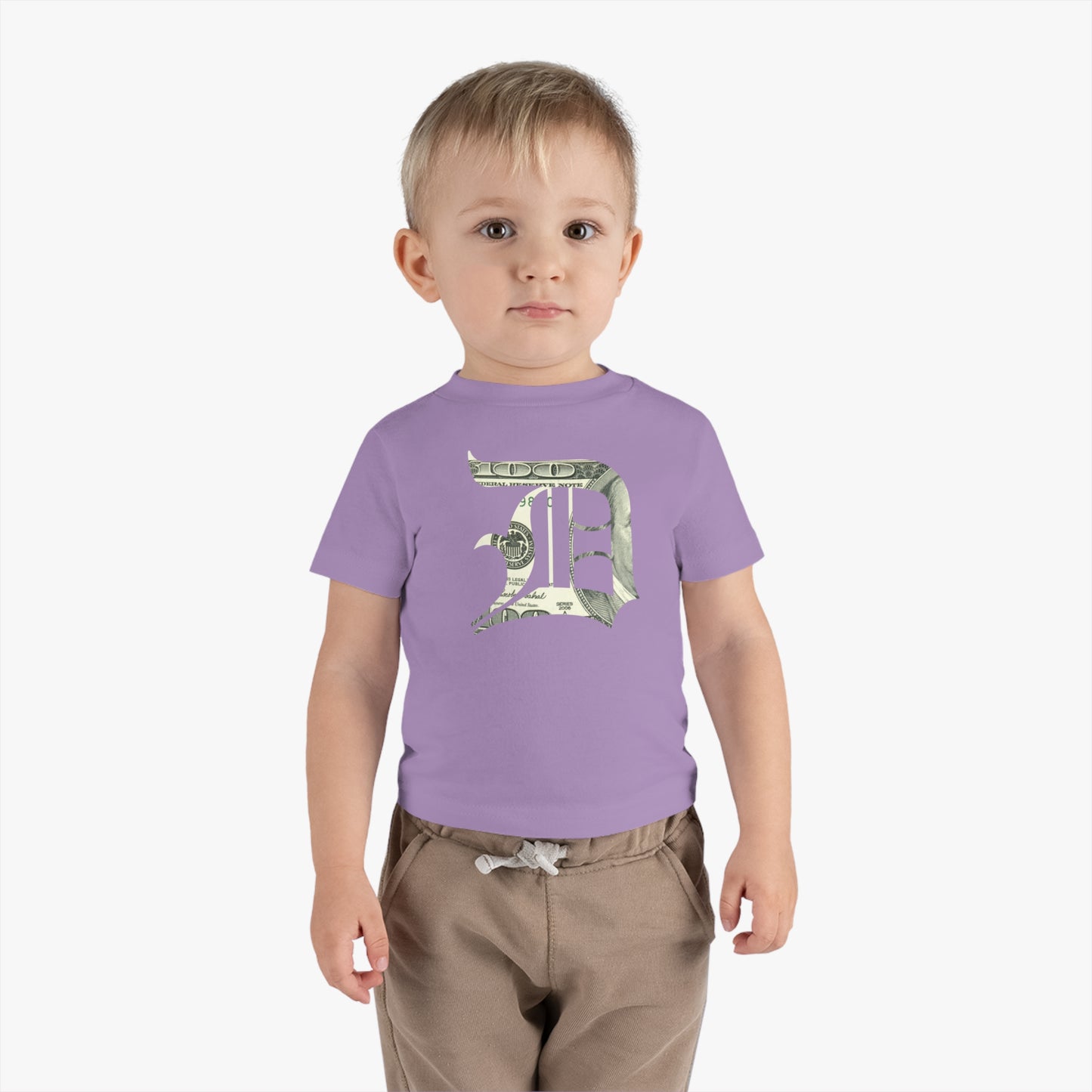 Detroit 'Old English D' Infant T-Shirt (Benjamins Edition) | Short Sleeve