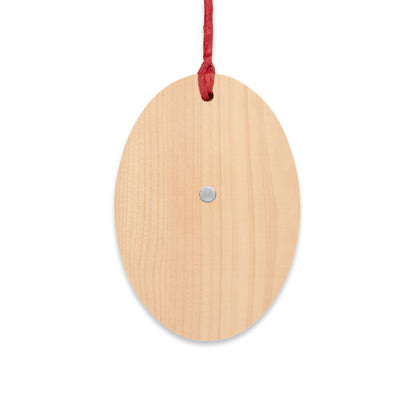 Great Lakes Christmas Ornament | Wooden - Laconic Green