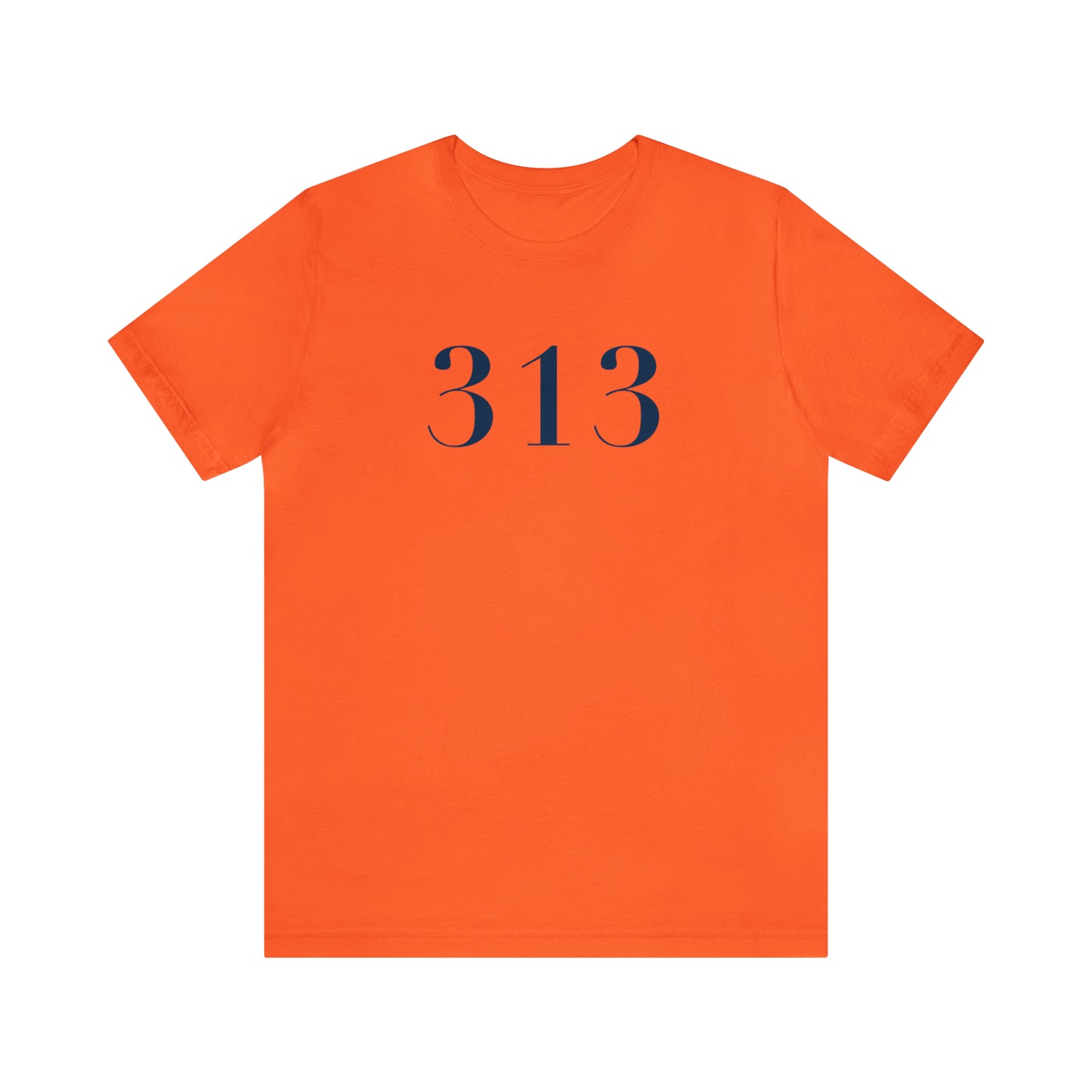 Detroit '313' T-Shirt (Didot Font) | Unisex Standard Fit