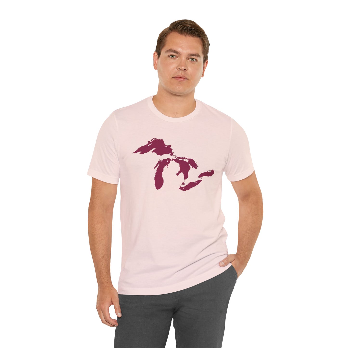 Great Lakes T-Shirt | Unisex Standard - Ruby Red