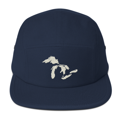 Great Lakes Camper Cap | Ivory White