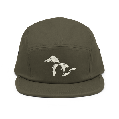 Great Lakes Camper Cap | Ivory White