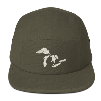 Great Lakes Camper Cap | Ivory White