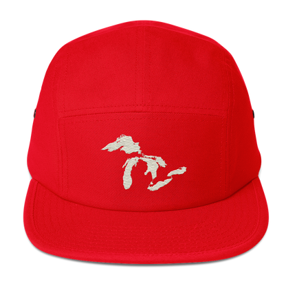 Great Lakes Camper Cap | Ivory White