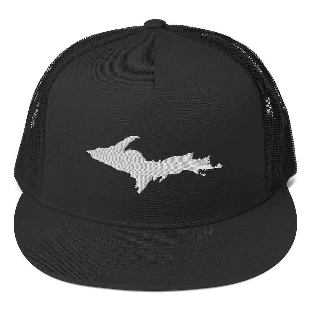 Michigan Upper Peninsula Trucker Hat (w/ UP Outline) | 5-Panel