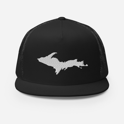 Michigan Upper Peninsula Trucker Hat (w/ UP Outline) | 5-Panel