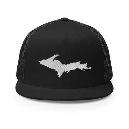 Michigan Upper Peninsula Trucker Hat (w/ UP Outline) | 5-Panel