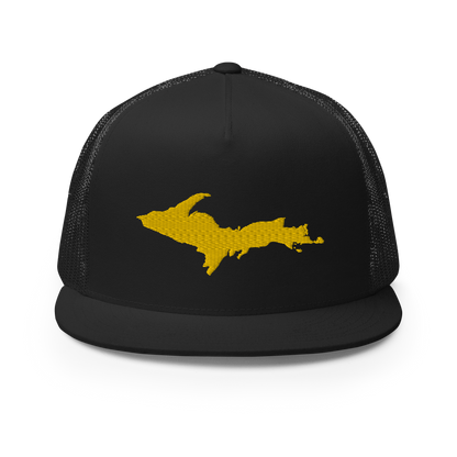 Michigan Upper Peninsula Trucker Hat (w/ UP Outline) | 5-Panel