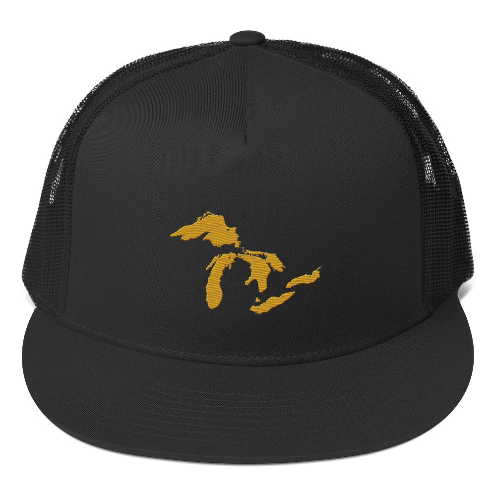 Great Lakes Trucker Hat (Gold) | 5-Panel