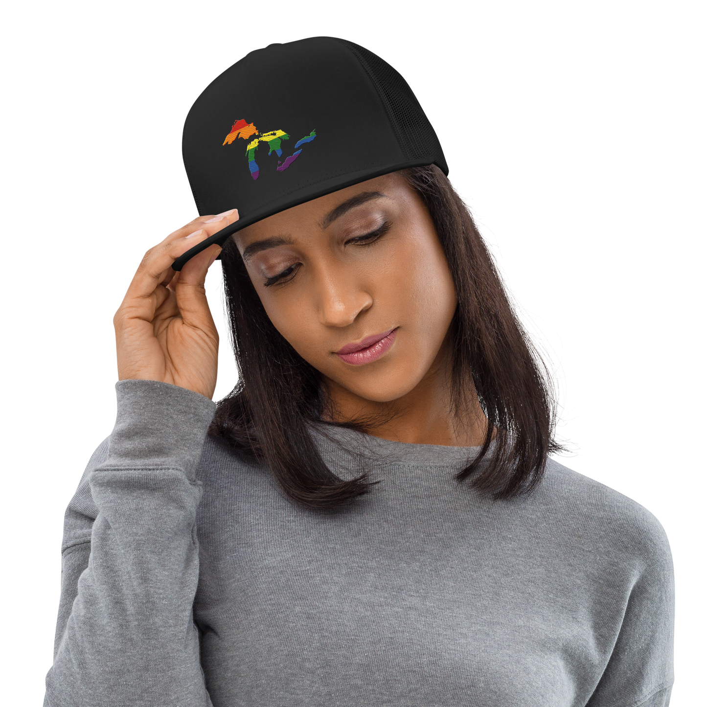 Great Lakes Trucker Hat (Rainbow Pride Edition) | 5-Panel