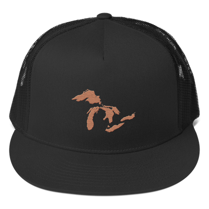 Great Lakes Trucker Hat (Copper) | 5-Panel