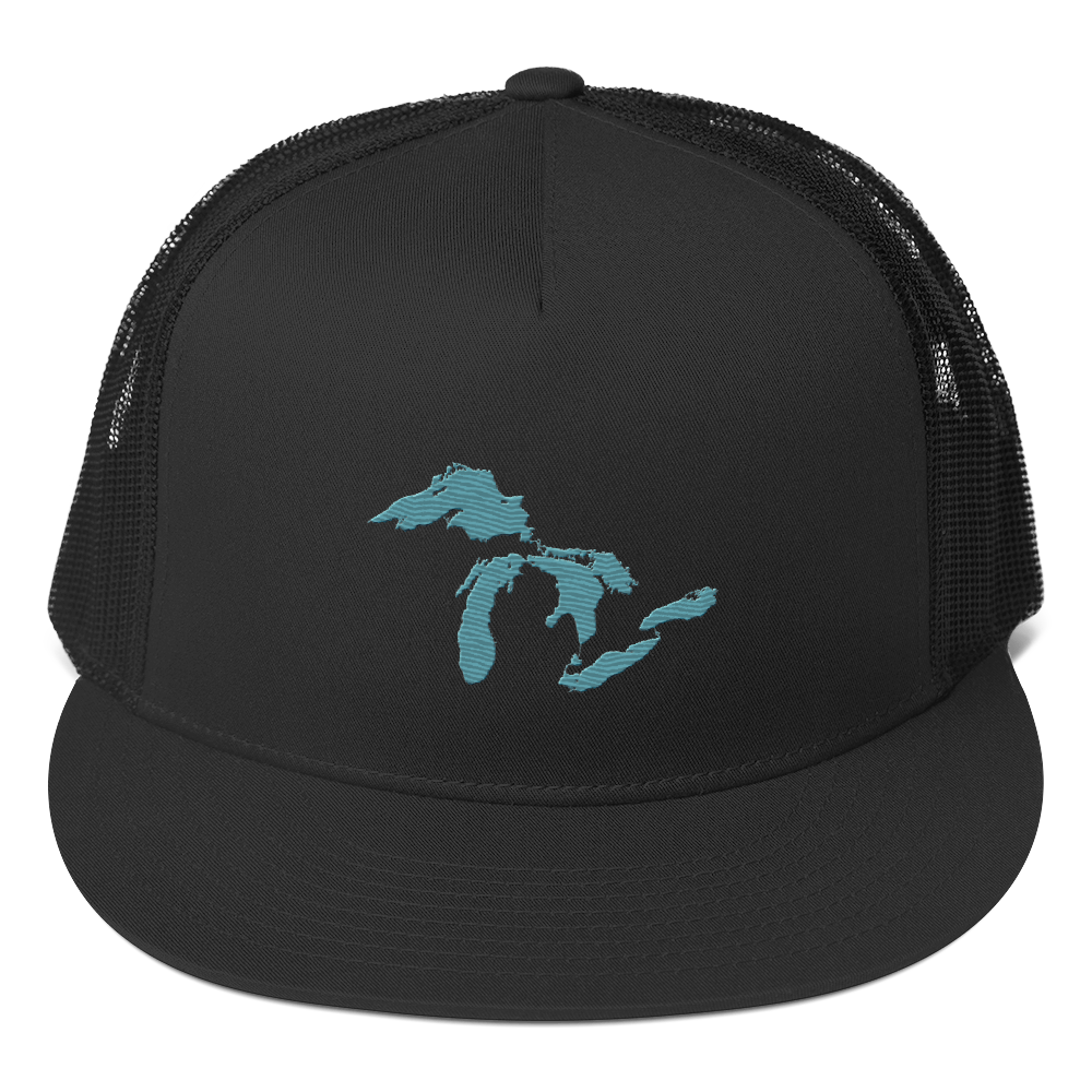 Great Lakes Trucker Hat (Huron Blue) | 5-Panel