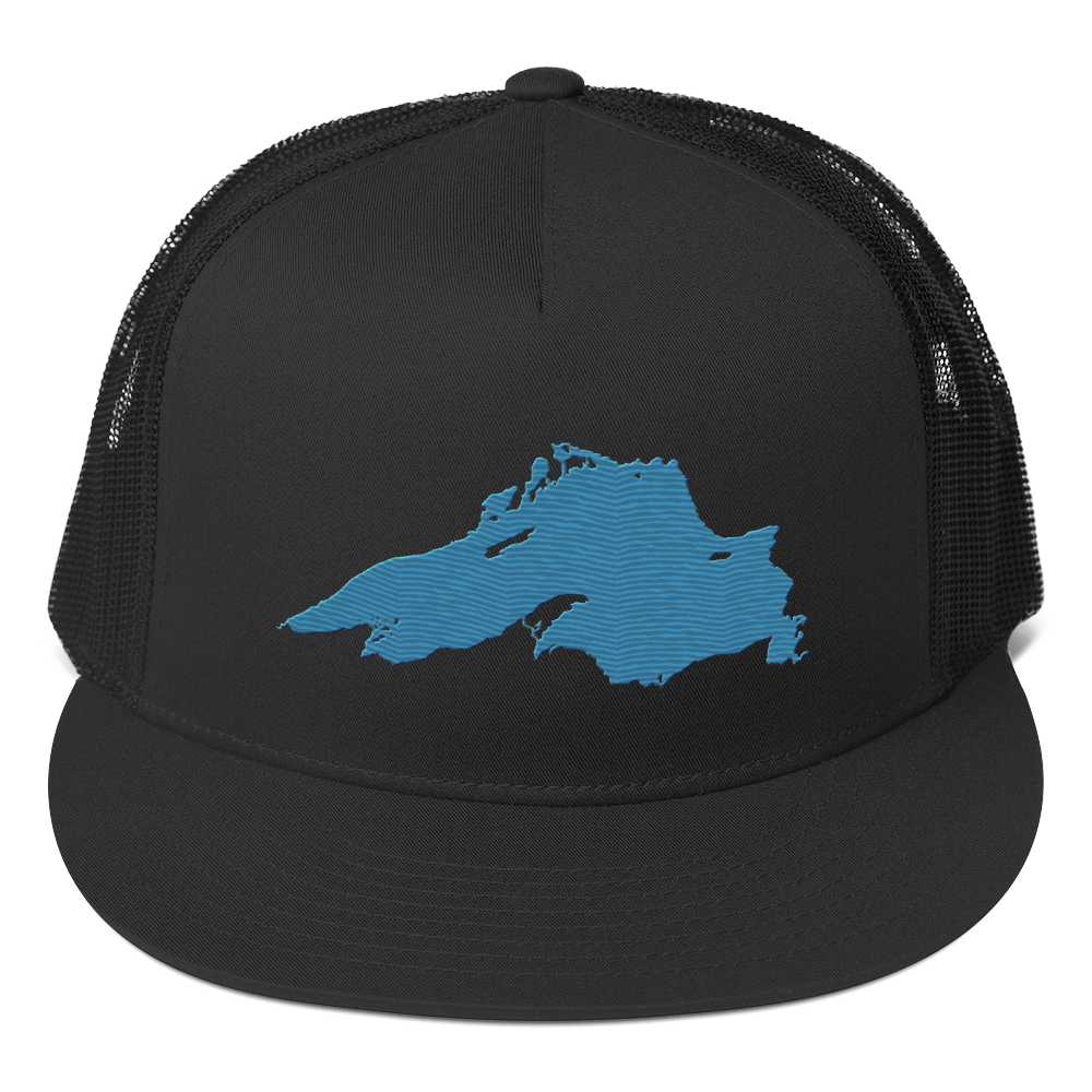 Lake Superior Trucker Hat | 5-Panel - Traverse Blue