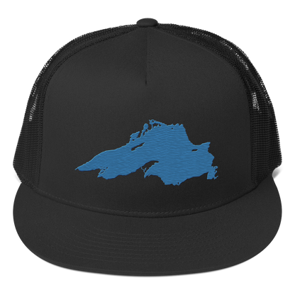 Lake Superior Trucker Hat | 5-Panel - Superior Blue