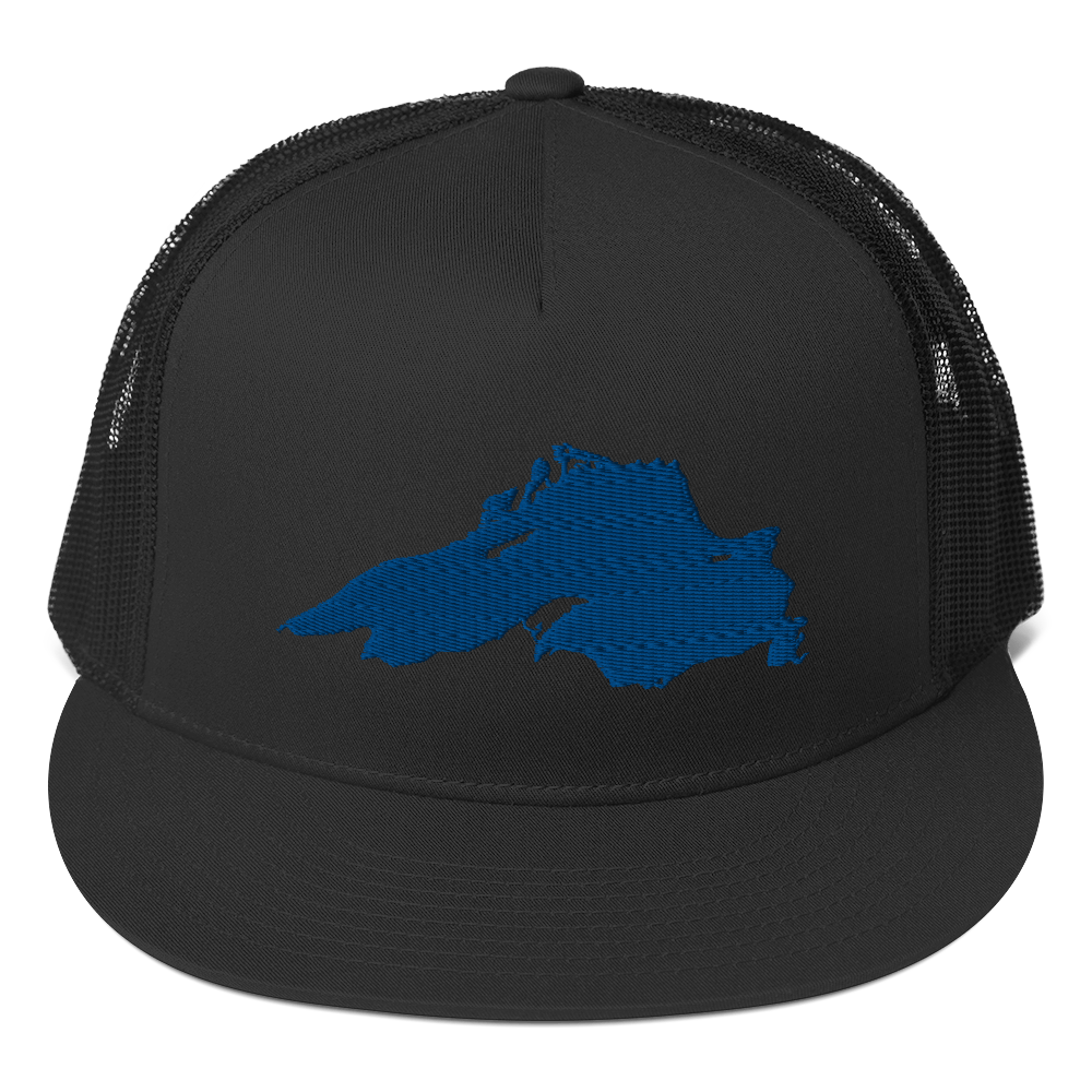 Lake Superior Trucker Hat | 5-Panel - Blue