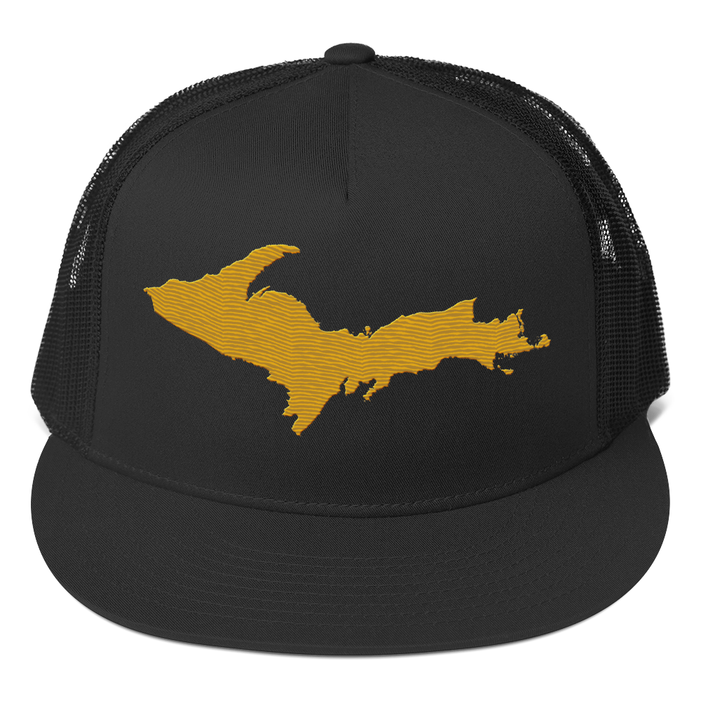 Upper Peninsula Trucker Hat | 5-Panel - Maize