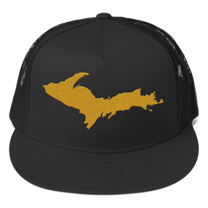 Upper Peninsula Trucker Hat | 5-Panel - Maize