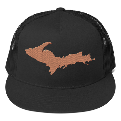 Upper Peninsula Trucker Hat | 5-Panel - Copper