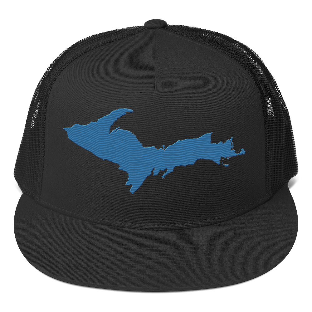 Upper Peninsula Trucker Hat | 5-Panel - Superior Blue