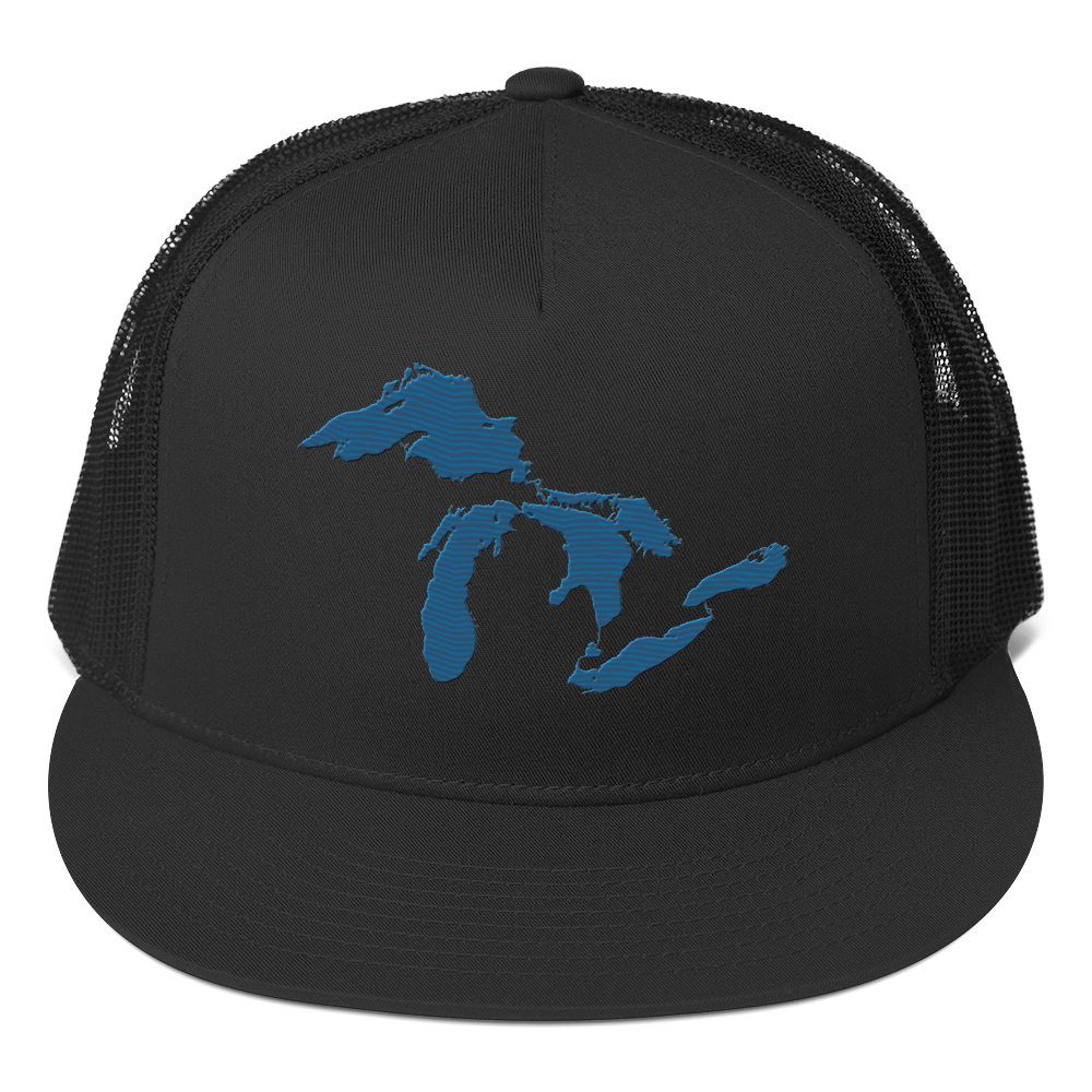 Great Lakes Trucker Hat | 5-Panel - Traverse Blue