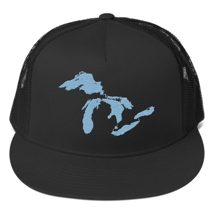 Great Lakes Trucker Hat | 5-Panel - Romulus Blue