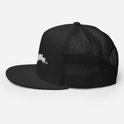 Michigan Upper Peninsula Trucker Hat (w/ UP Outline) | 5-Panel