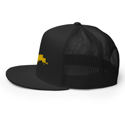 Michigan Upper Peninsula Trucker Hat (w/ UP Outline) | 5-Panel