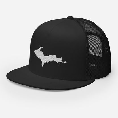 Michigan Upper Peninsula Trucker Hat (w/ UP Outline) | 5-Panel