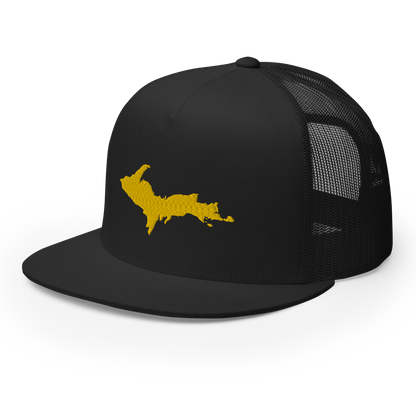 Michigan Upper Peninsula Trucker Hat (w/ UP Outline) | 5-Panel