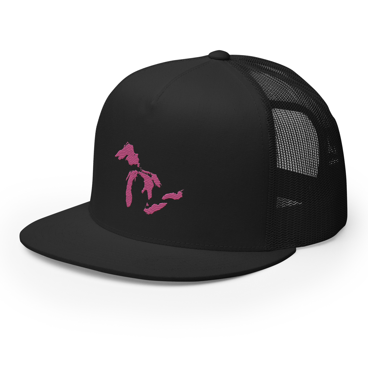 Great Lakes Trucker Hat (Apple Blossom Pink) | 5-Panel