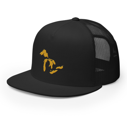 Great Lakes Trucker Hat (Gold) | 5-Panel