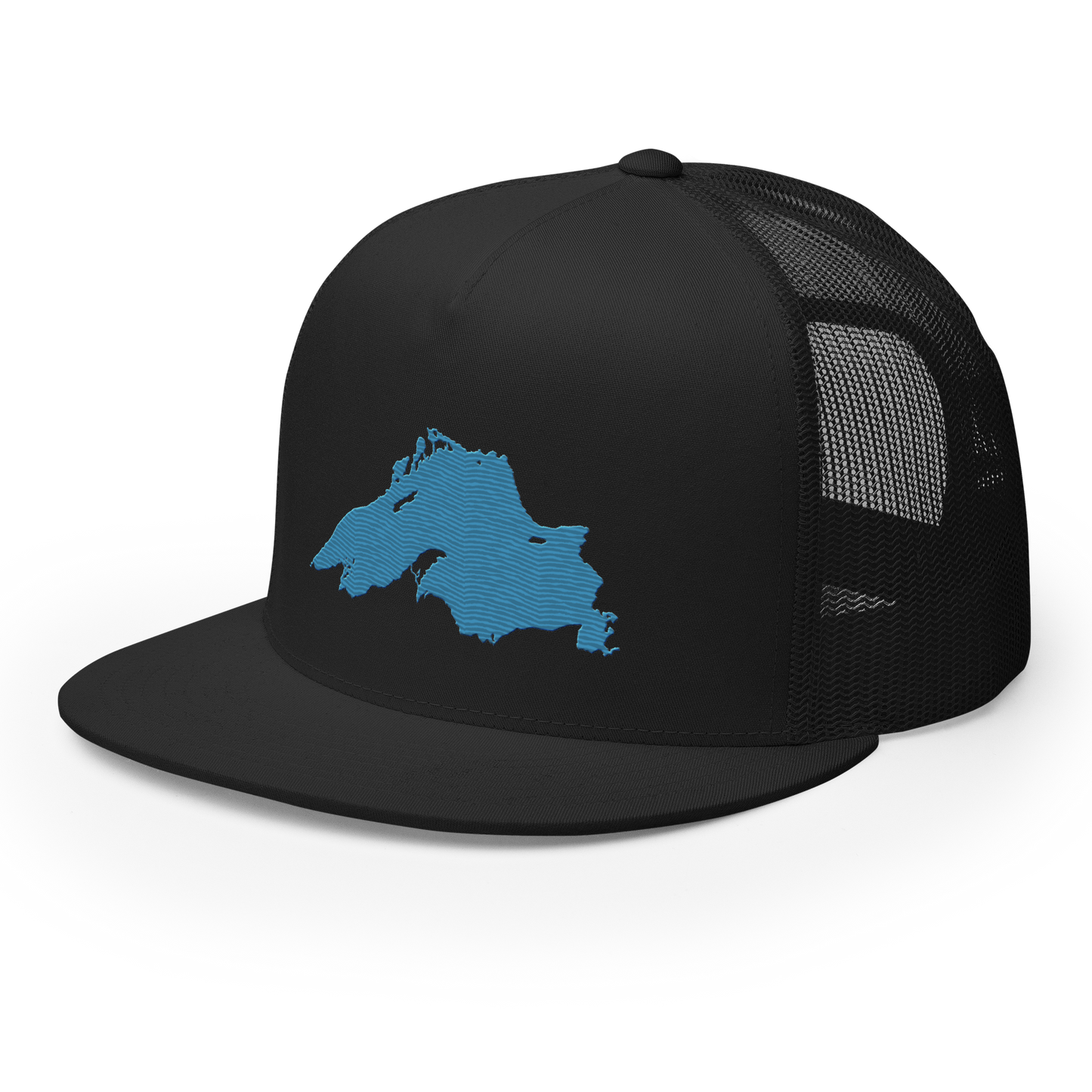 Lake Superior Trucker Hat | 5-Panel - Traverse Blue