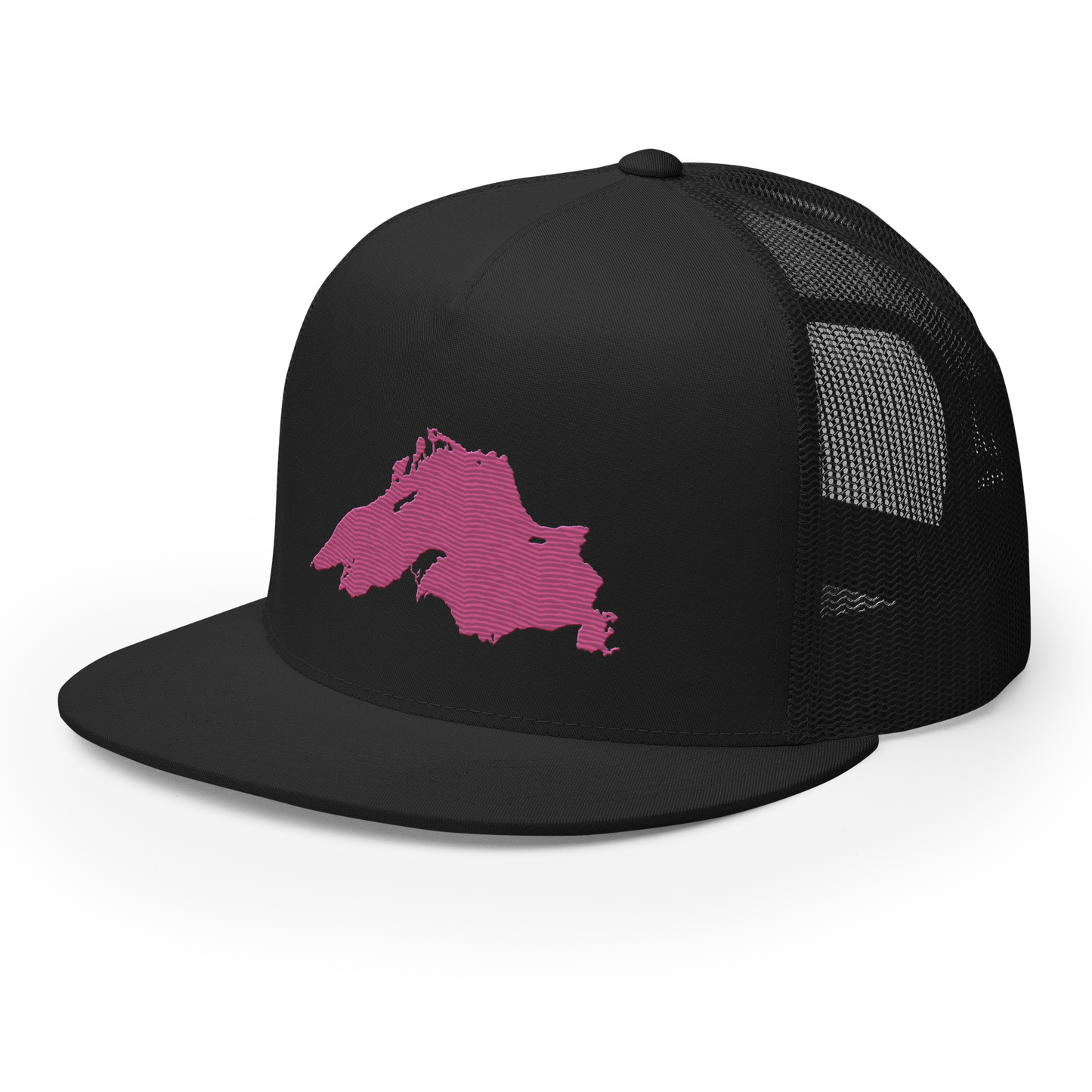 Lake Superior Trucker Hat | 5-Panel - Apple Blossom Pink