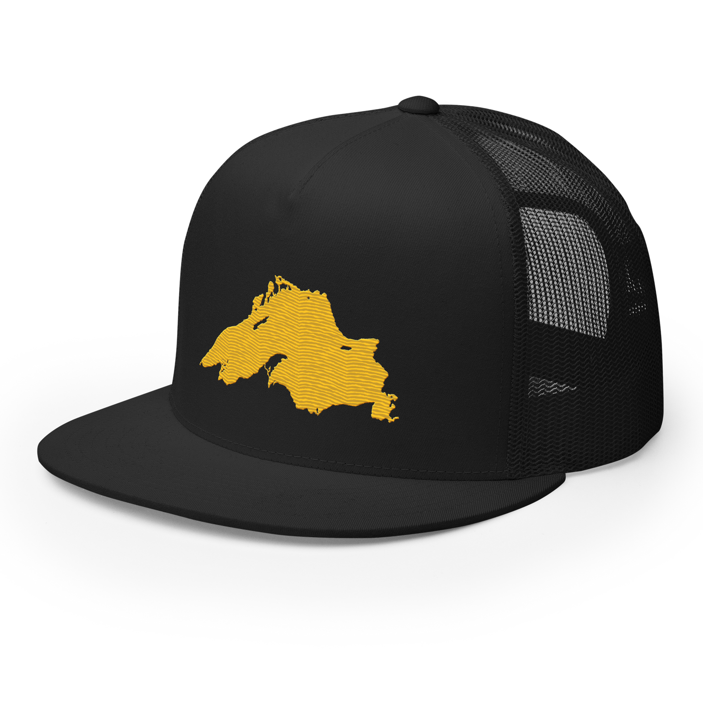 Lake Superior Trucker Hat | 5-Panel - Superior Gold